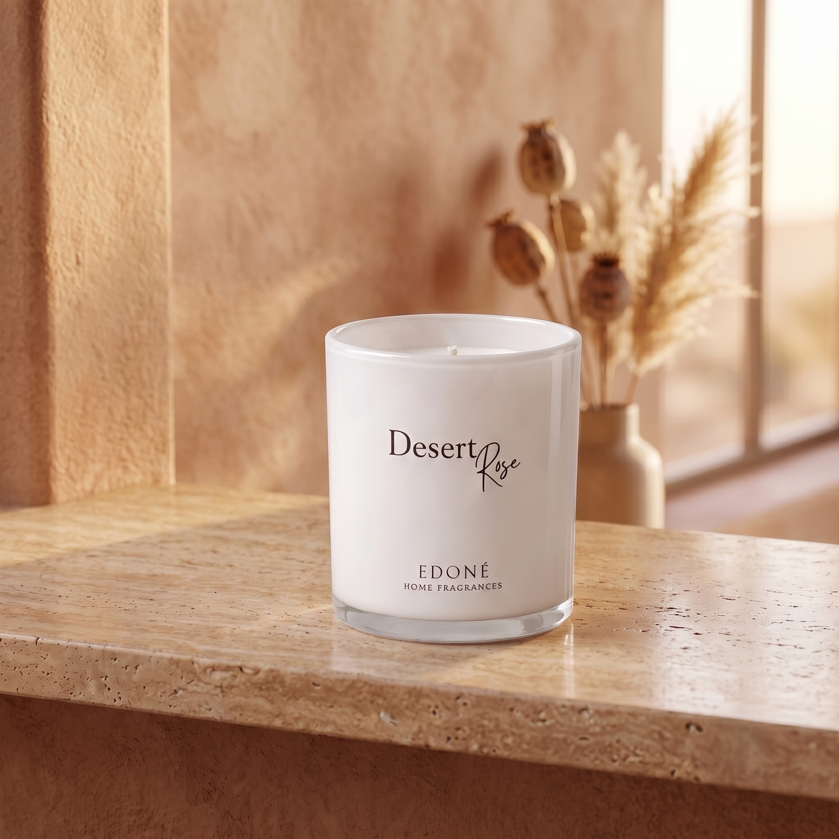 Midnight Bloom Candle - Myrhh & Oud Scented Candle - Edoné Candles