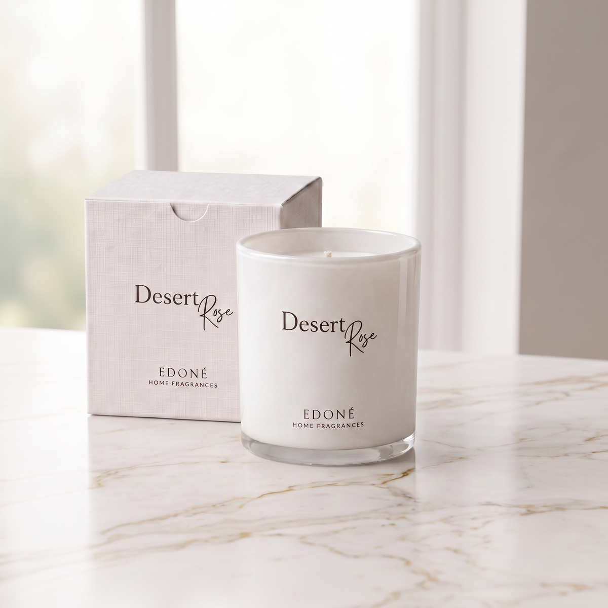 Midnight Bloom Candle - Myrhh & Oud Scented Candle - Edoné Candles