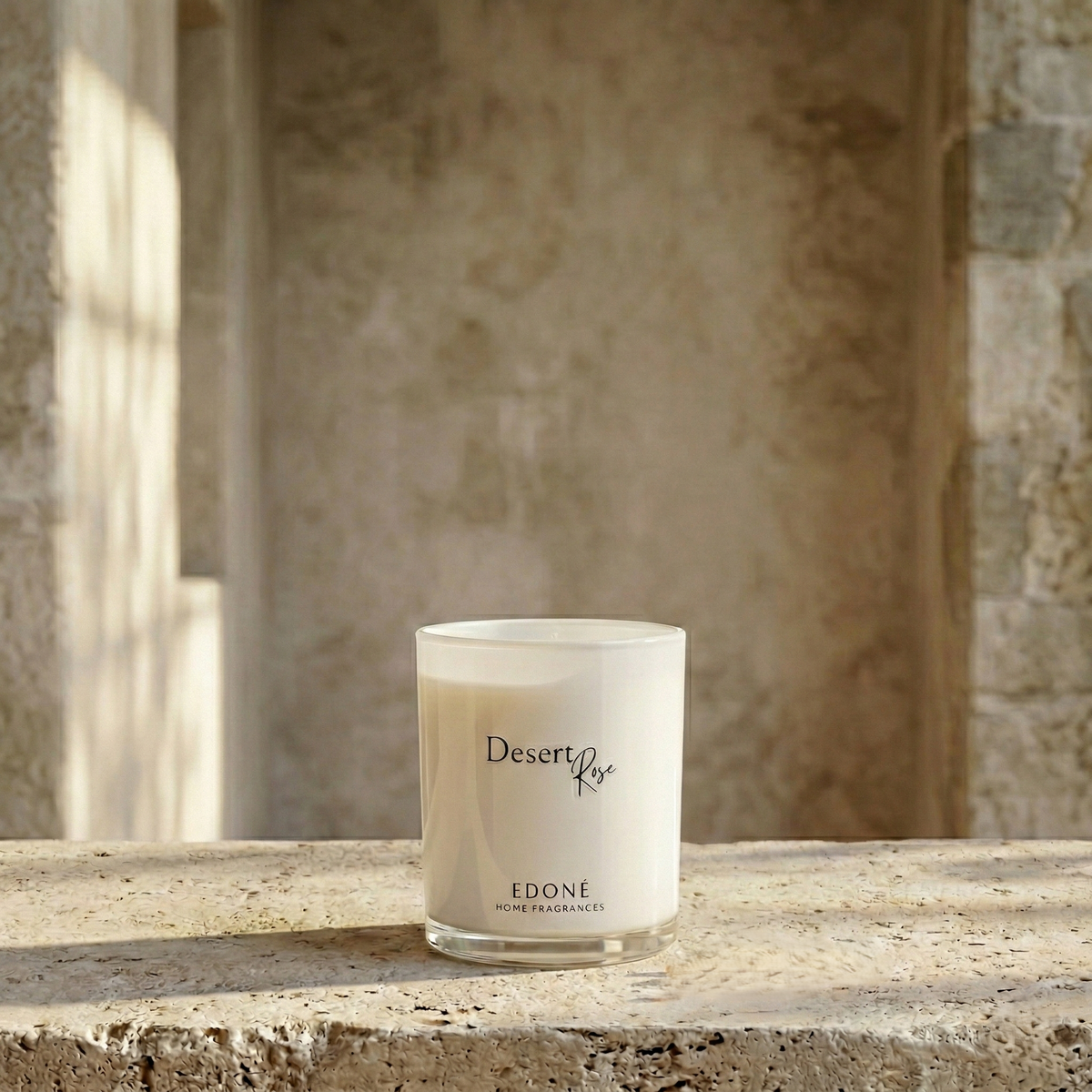 Desert Rose - Rose & Spice Scented Candle - Edoné Candles